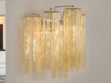 GLACE 4160 - Murano glass wall lamp by Patrizia Volpato - view 2